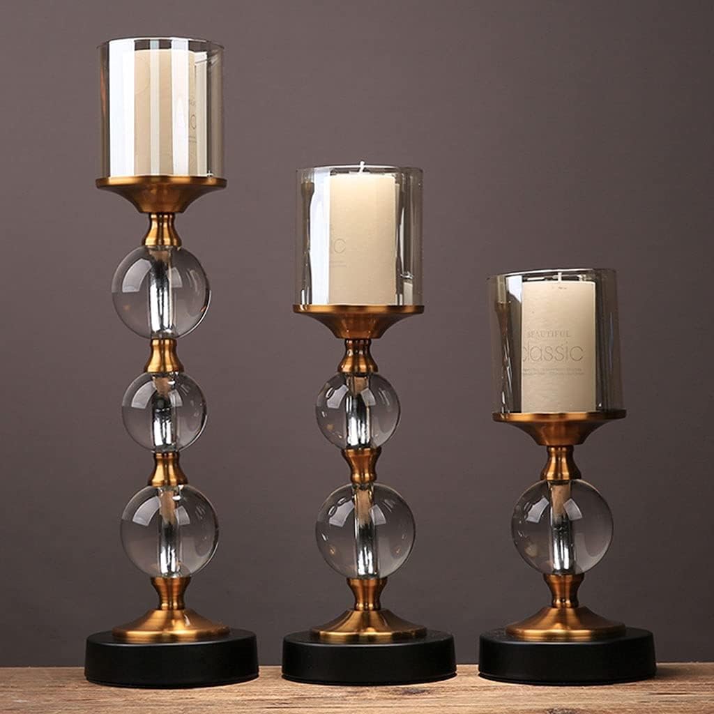 GaRcan Candlestick Holder Set Elegant Metal Candle Holders for Home and Events