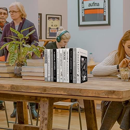 JINIHFW Non-Skid Musical Note Bookends for Heavy Books