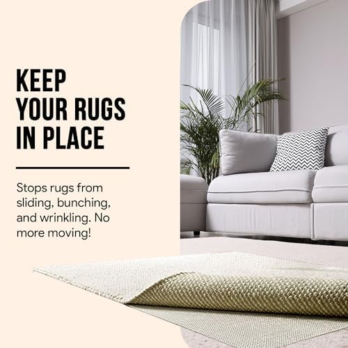Non Slip Rug Gripper 3x5 Feet for Hardwood Floors