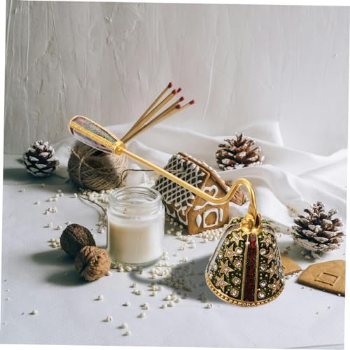 Retro Candle Snuffer with Rhinestone Star Design