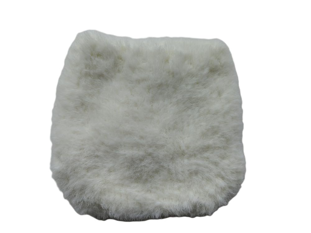 Handmade Newborn Photography Props Mink Wool Shorts White
