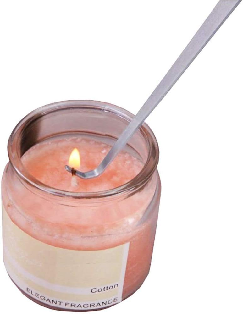Mollensiuer 3-Pack Candle Wick Dippers - Snuffers Black Silver Rose Gold