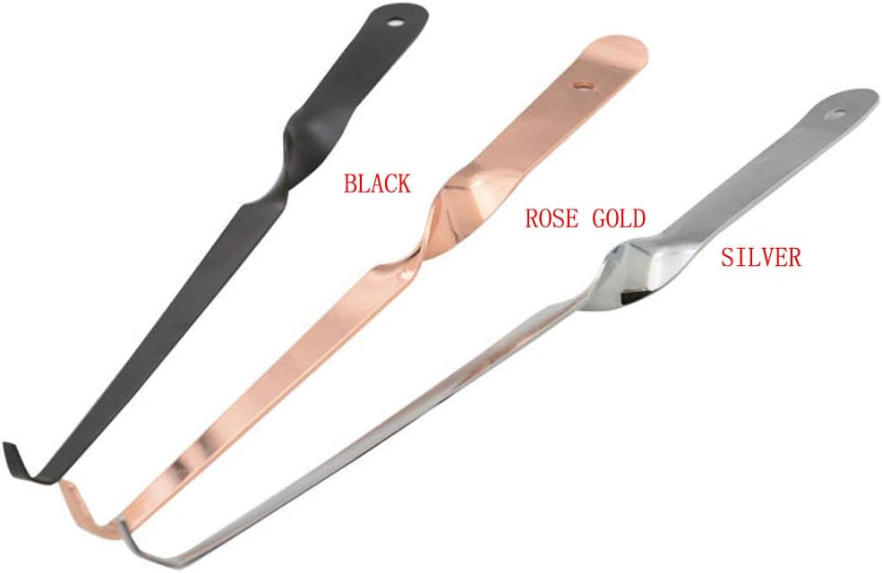 Luzen 2Pcs Stainless Steel Wick Dippers Candle Accessories Rose Gold