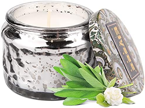 EIysee Romantic Candles - Sage Sea Salt Scented Jar Candles
