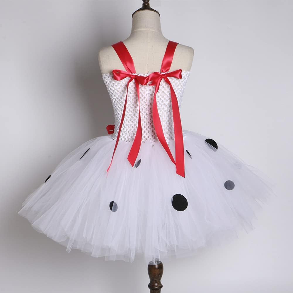 IBTOM CASTLE Dalmatian Costume Tutu Dress for Baby Girls