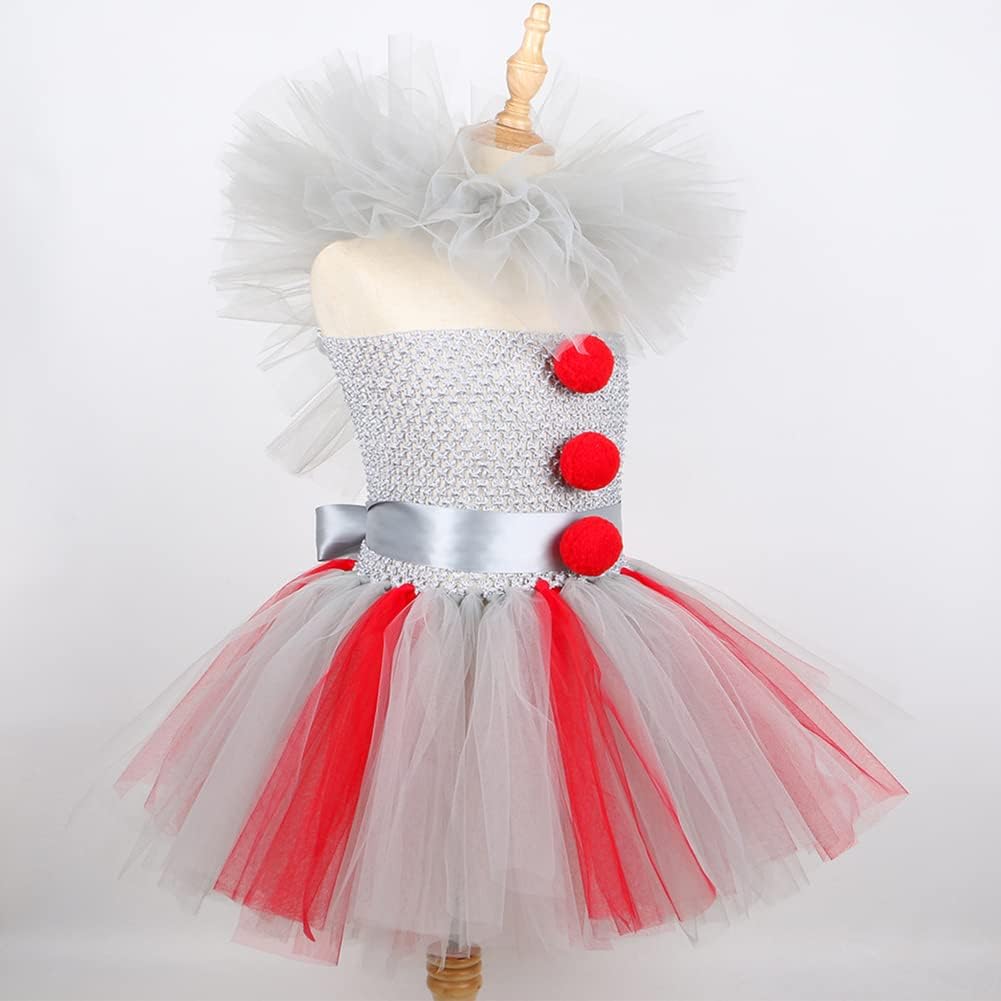 IBTOM CASTLE Toddler Creepy Clown Halloween Costume Set