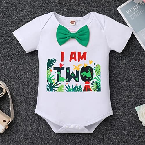 ODASDO Baby Boy 1st Birthday Jungle Safari Outfit Set