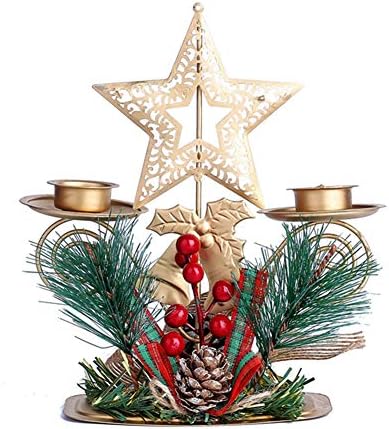 Klun 5-Pointed Star Christmas Candle Holder