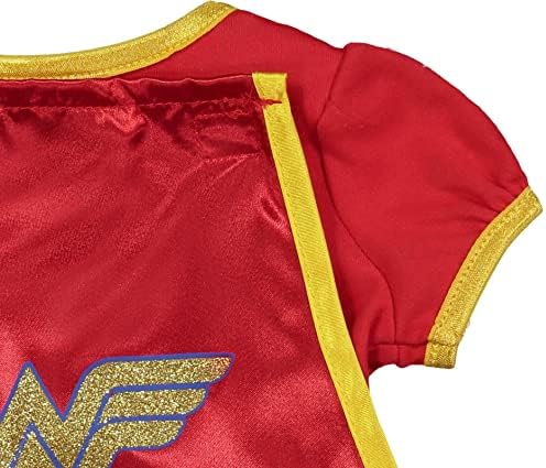 DC Comics Wonder Woman Baby Costume Bodysuit Cape Headband