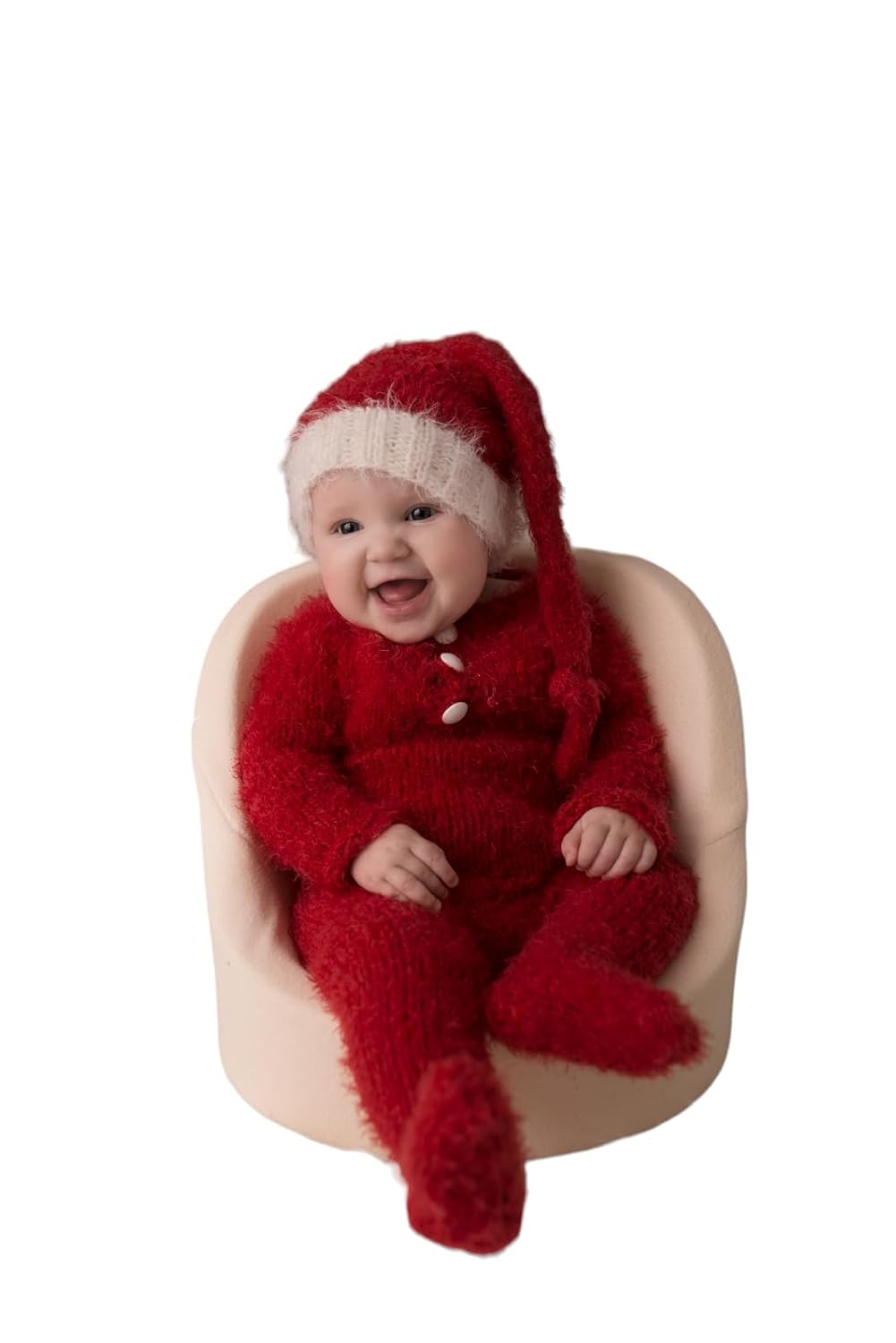 Handmade Santa Claus Baby Outfit 2 Piece