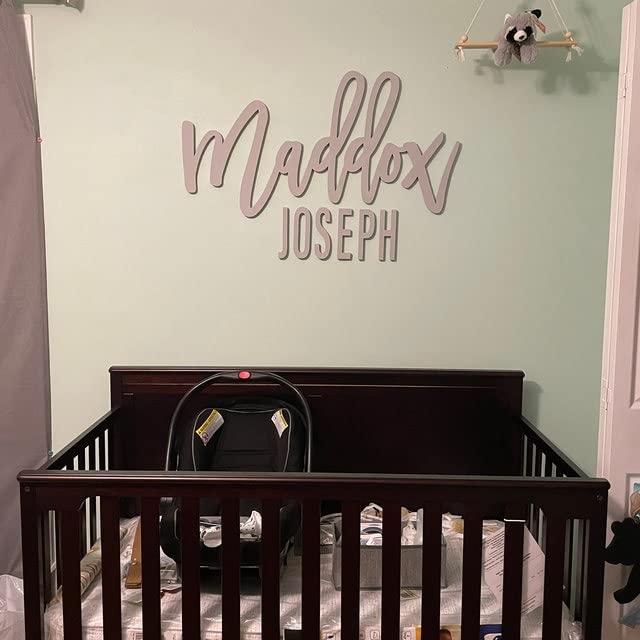 Custom Name Sign - Personalized Wooden Wall Decor