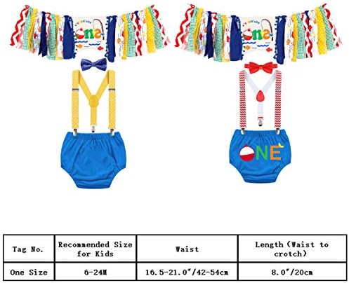 HIHCBF O-Fish-ally 1st Birthday Cake Smash Outfit