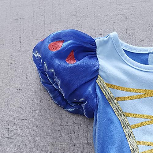 IBAKOM Baby Princess Dress with Headband 2PCS Set