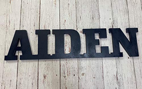 Handmade Large Kids Name Sign Wall Art