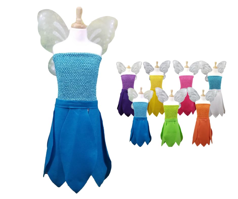 Blue Water Fairy Costume for Kids and Adults