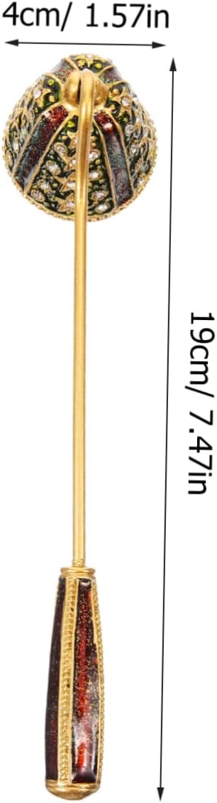 Retro Candle Snuffer with Rhinestone Star Design
