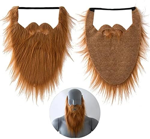 The Flash 14 Pieces Fake Beard Moustache Set