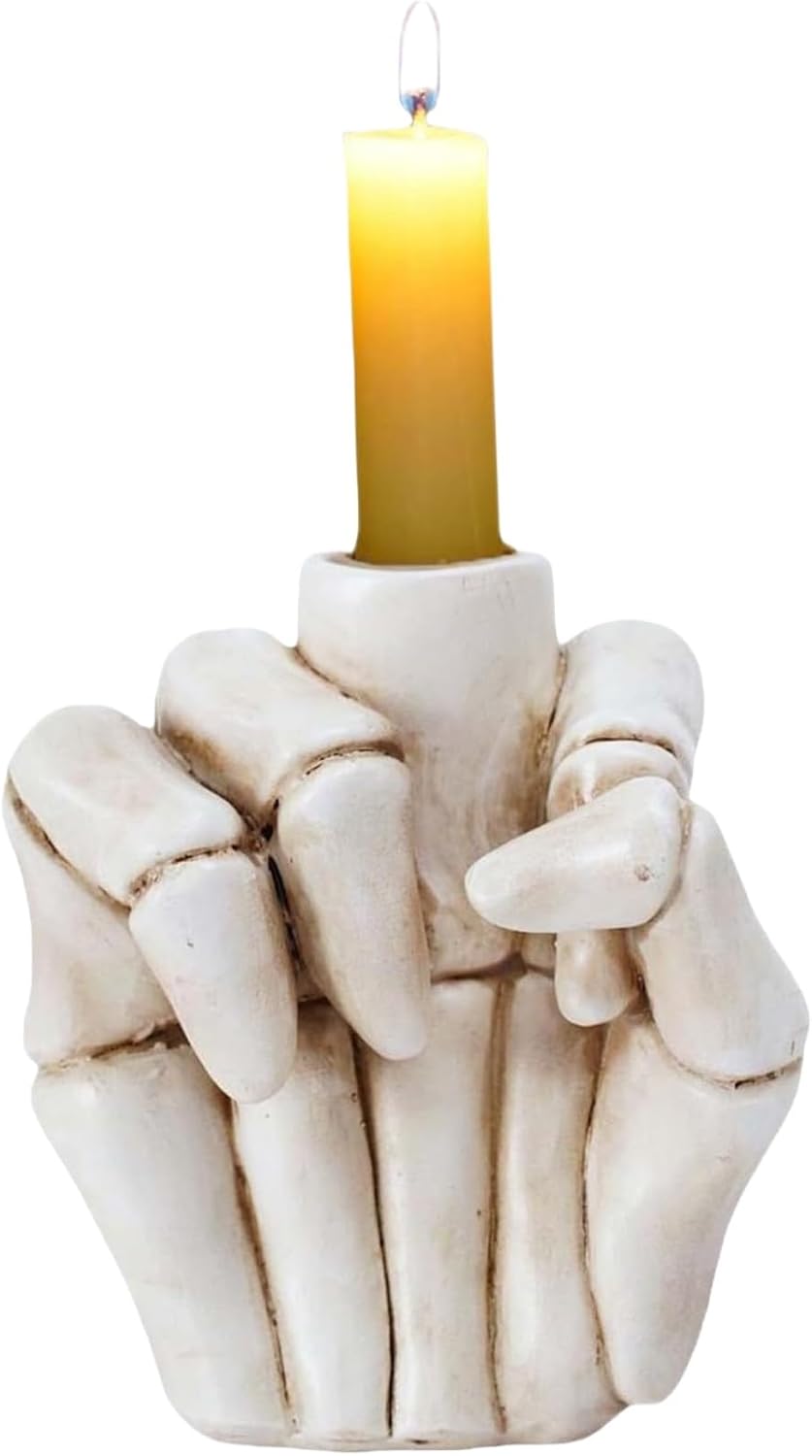 Beleda Funny Hand Gesture Candlestick Holder 1
