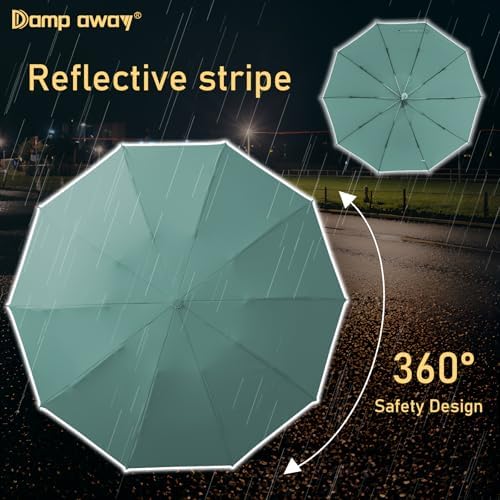 Damp Away Windproof Travel Umbrella 456 Inch