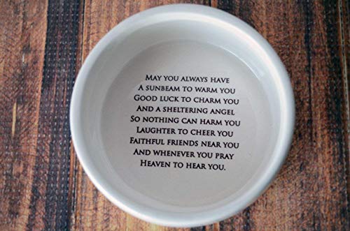 Personalized Baptism Gift Box with Irish Blessing