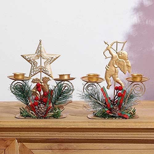 Klun 5-Pointed Star Christmas Candle Holder