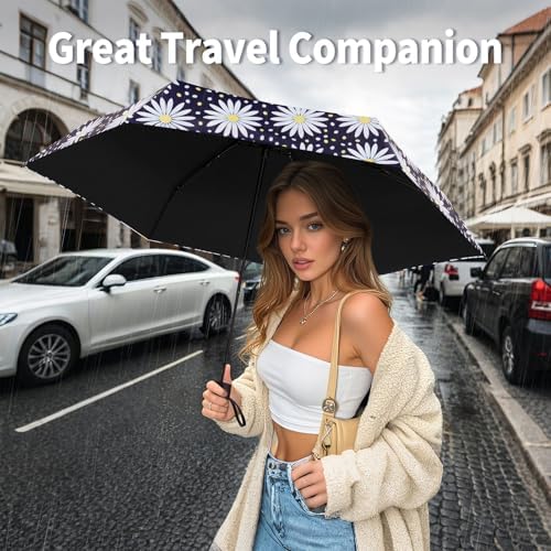 Yoobure Compact Travel Umbrella with UV Protection