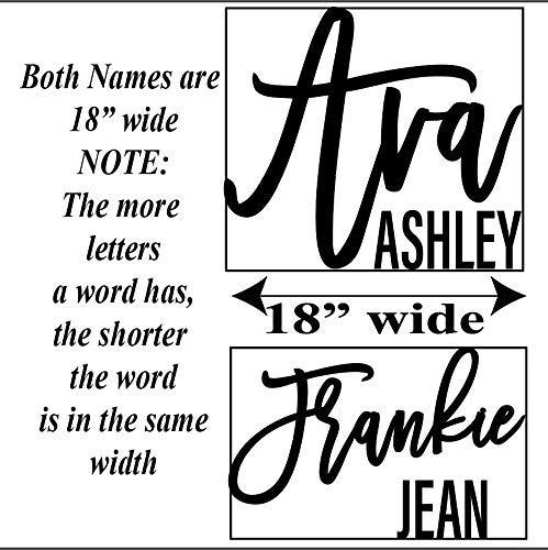 Custom Name Sign - Personalized Wooden Wall Decor