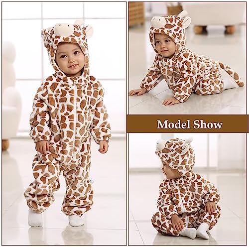 TONWHAR Baby Cartoon Animal Onesie Costume
