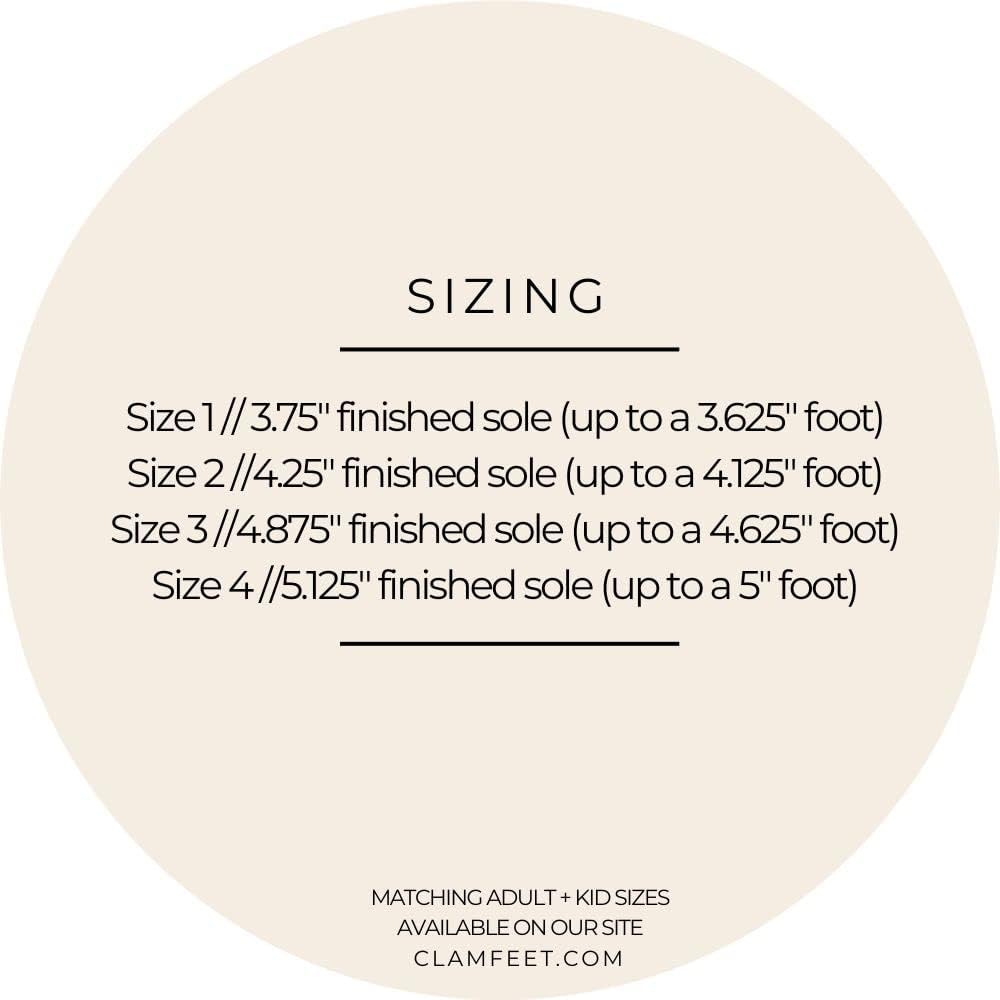 CLAMFEET Organic Soft Sole Baby Shoes for New Walkers 1