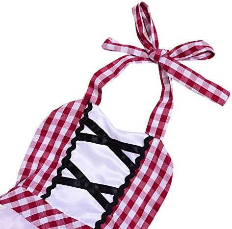 OwlFay Toddler Little Red Riding Hood Costume Set