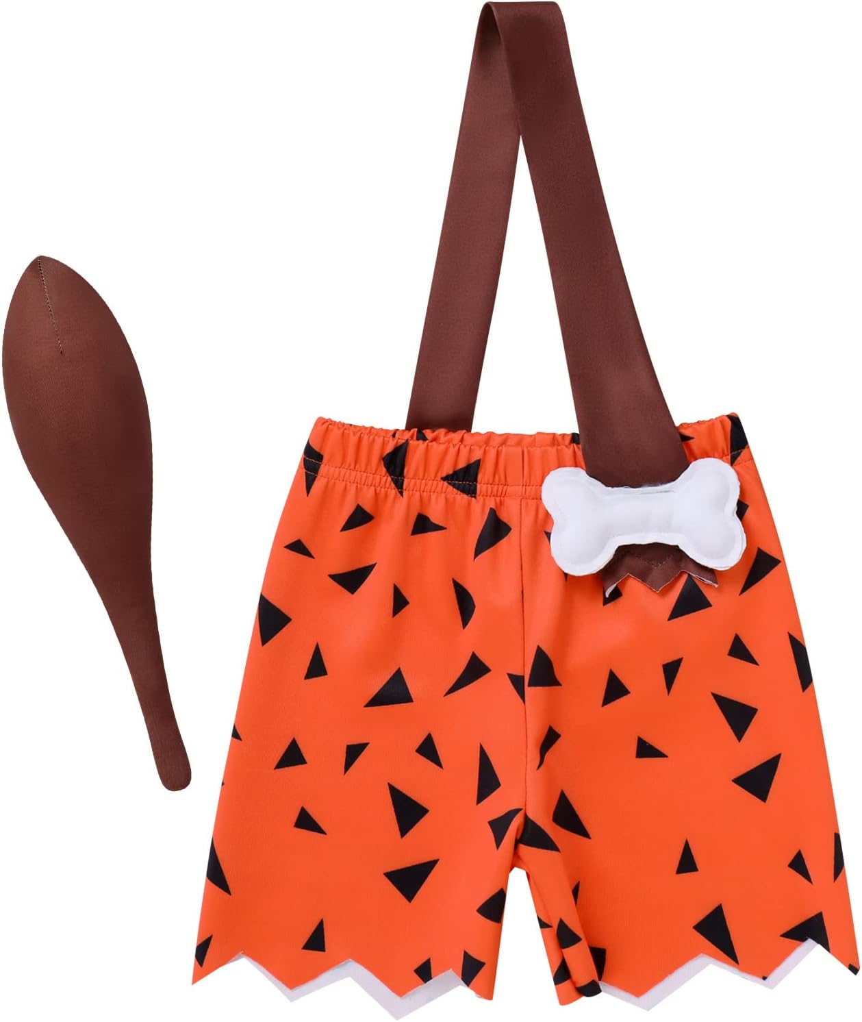 IDOPIP Kids Caveman Cavegirl Costume for Halloween