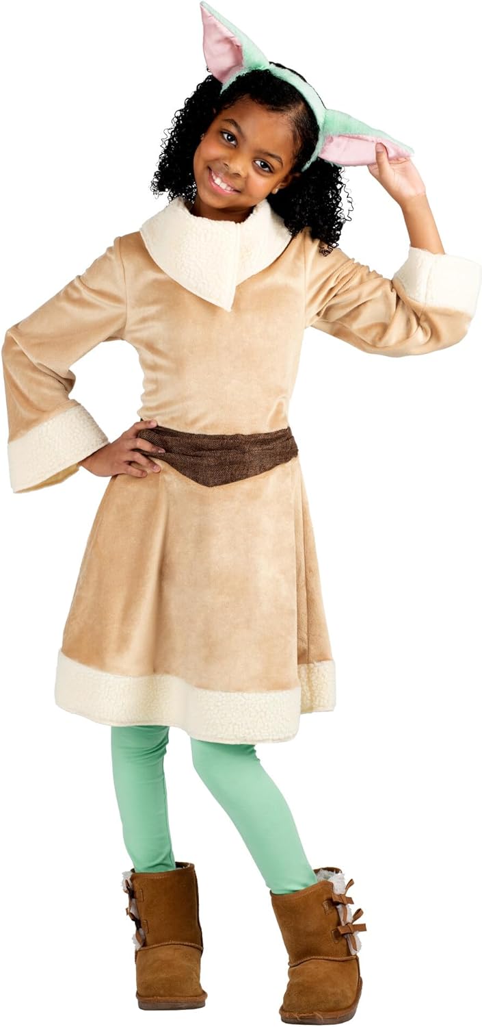 Star Wars Grogu Girl Costume Halloween Dress