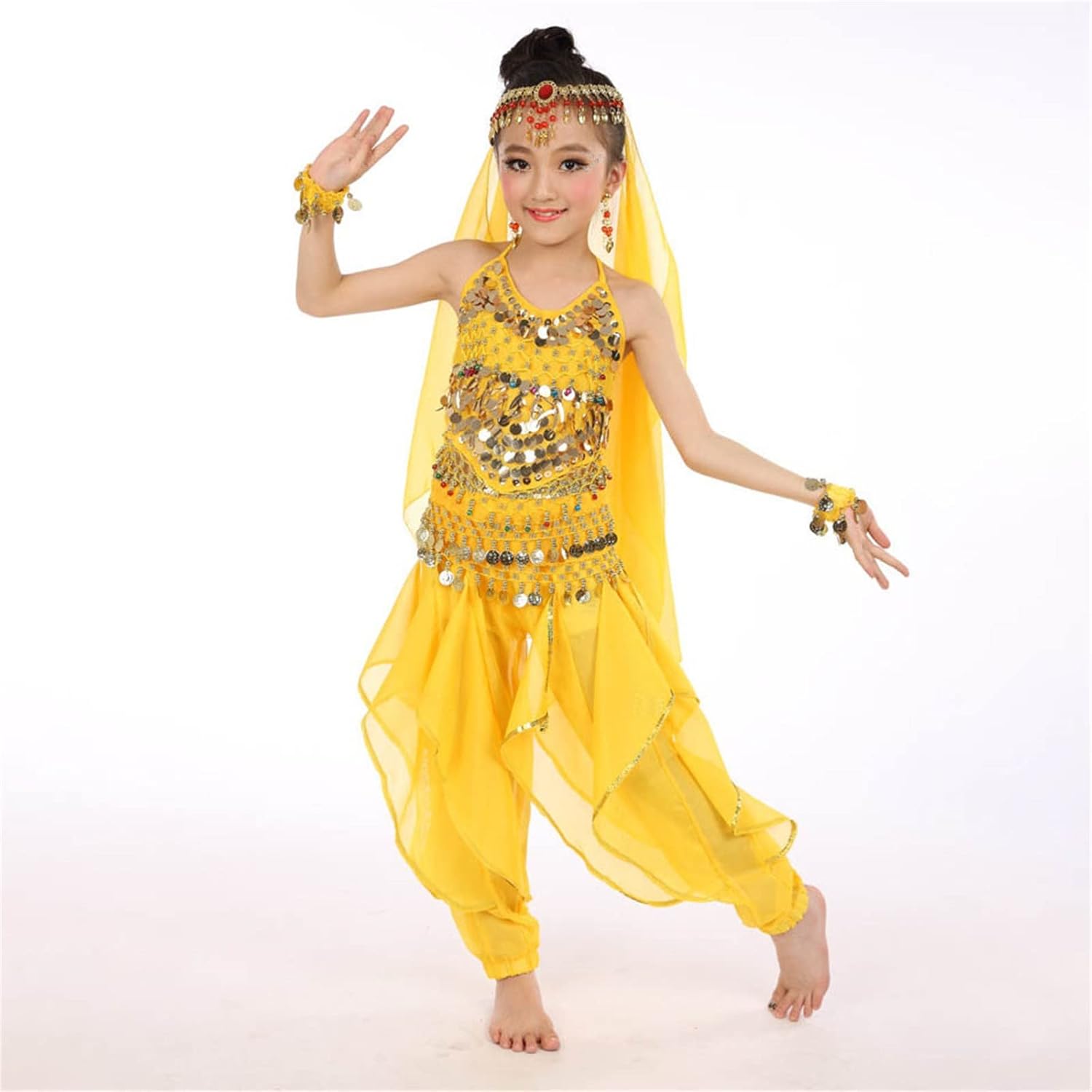 Cute Baby Girl Belly Dance Costume Set for Kids
