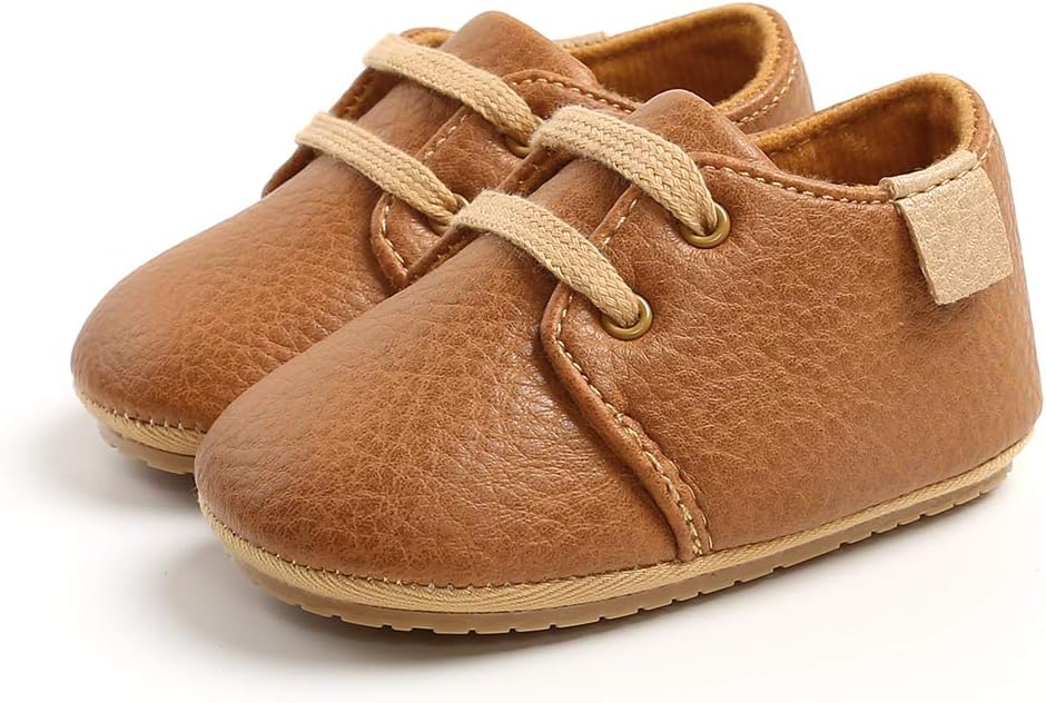 RVROVIC Baby Boys Girls Anti-Slip Sneakers Soft Ankle Boots