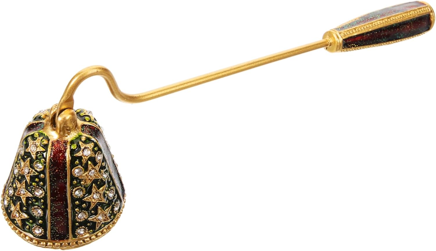 ERINGOGO Rhinestone Star Candle Snuffer Set for Home Decor