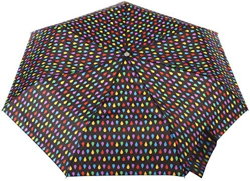Totes Automatic Eco Open Close Folding Umbrella with Sun Protection