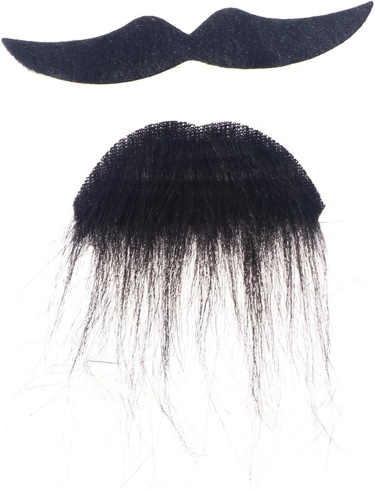 Halloween Fake Beard and Eyebrows Costume Kit