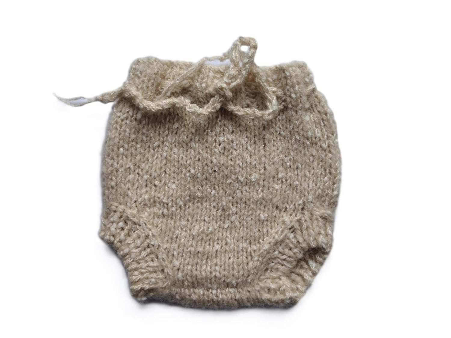Handmade Newborn Photography Snow Spot Mohair Shorts