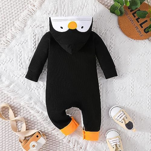 Gakizon Baby Penguin Halloween Outfit Long Sleeve Hoodie