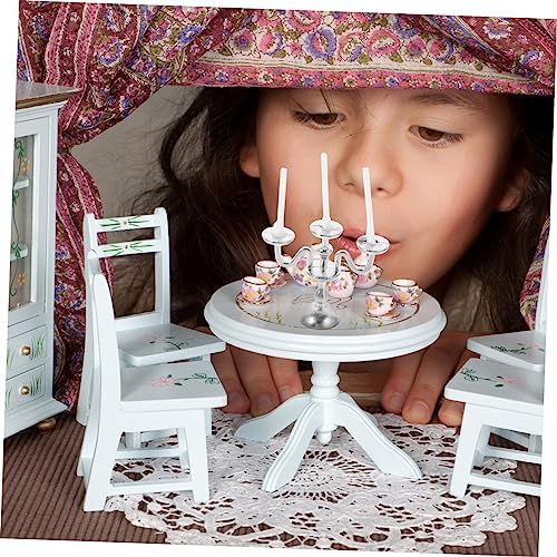Mini European Candlestick Holder for Doll House