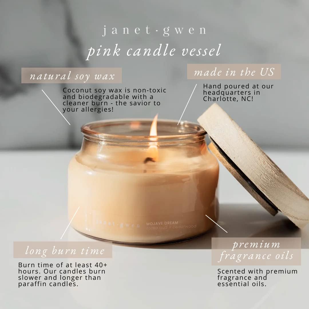 Mojave Dreams Jar Candle 40-Hour Burn Hand-Poured Coconut Soy