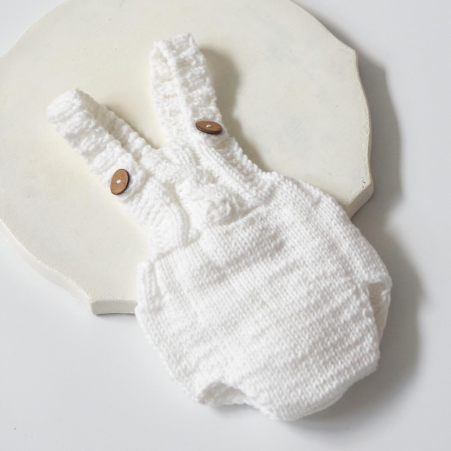 Zeroest Newborn Baby Photography Crochet Romper Set