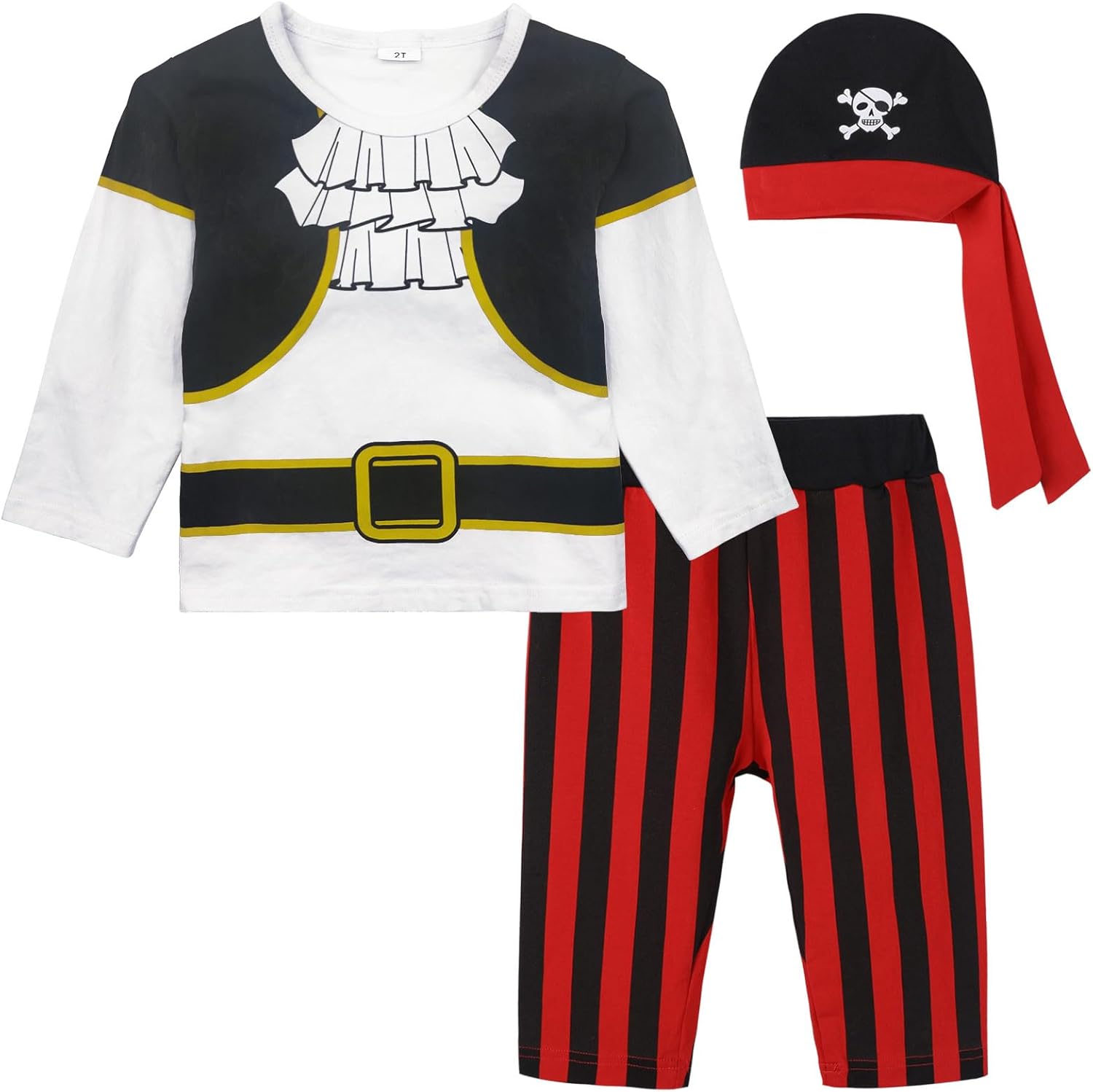 Toddler Pirate Costume Set for Halloween