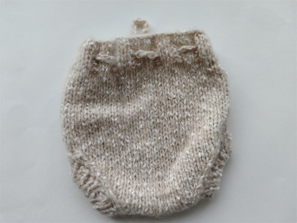 Handmade Newborn Photography Snow Spot Mohair Shorts
