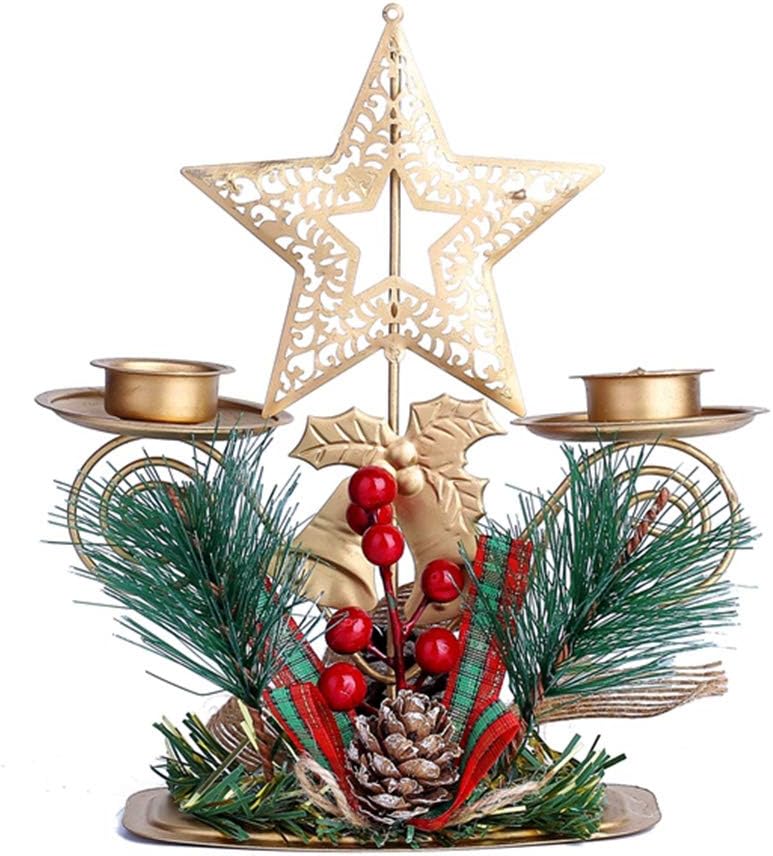 Klun 5-Pointed Star Christmas Candle Holder