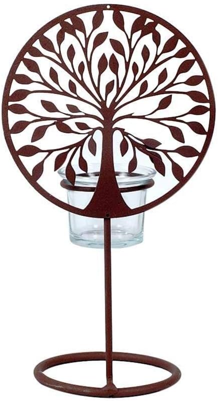 Tree of Life Candlestick Holder Wiccan Pagan Decor