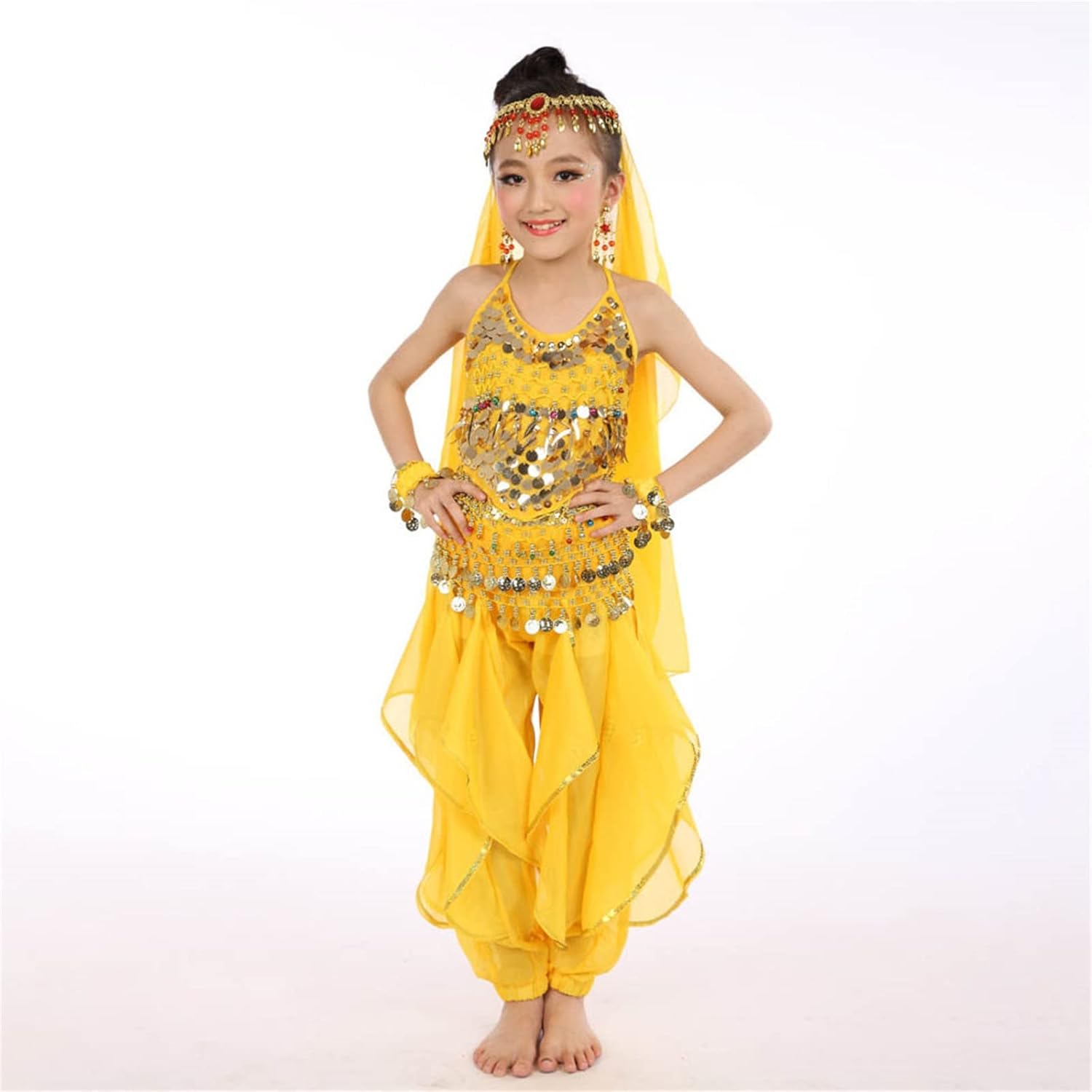 Cute Baby Girl Belly Dance Costume Set for Kids