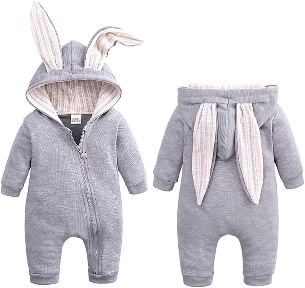 QIAONIUNIU Baby Bunny Costume for Easter