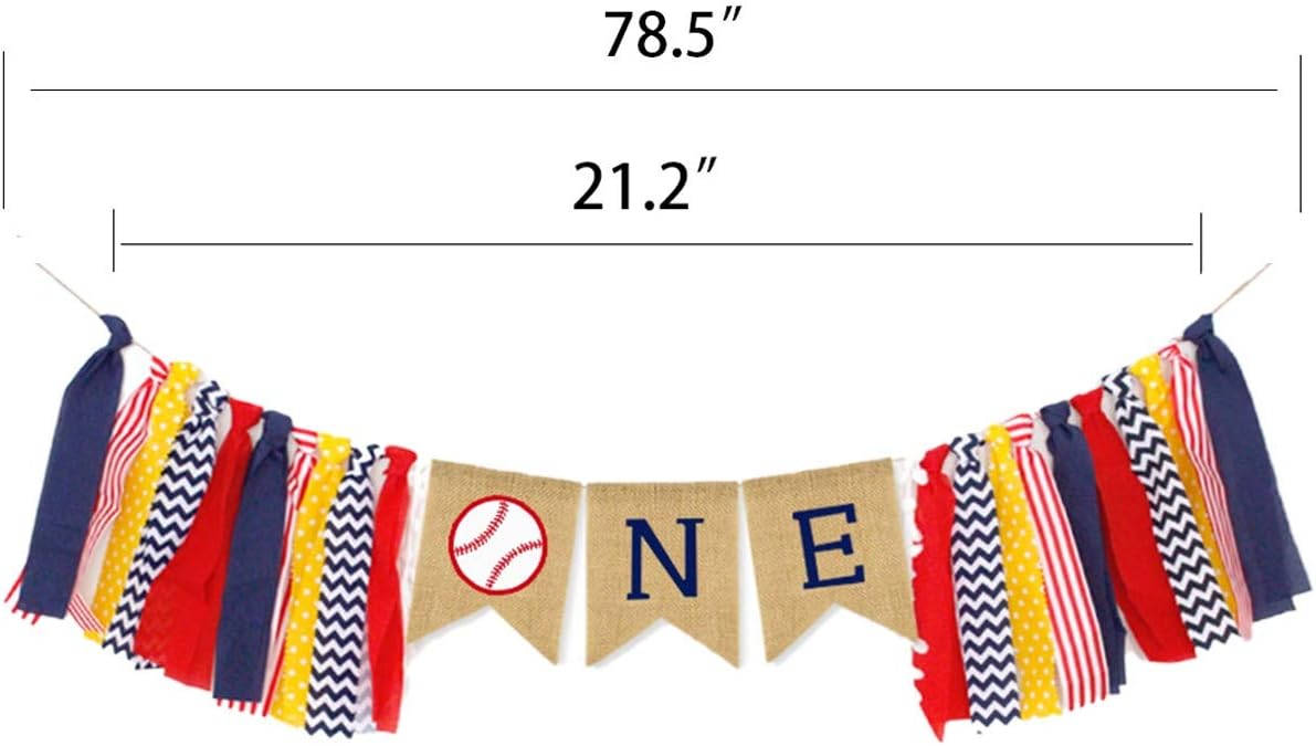 HIHCBF Baseball 1st Birthday Cake Smash Outfit Set