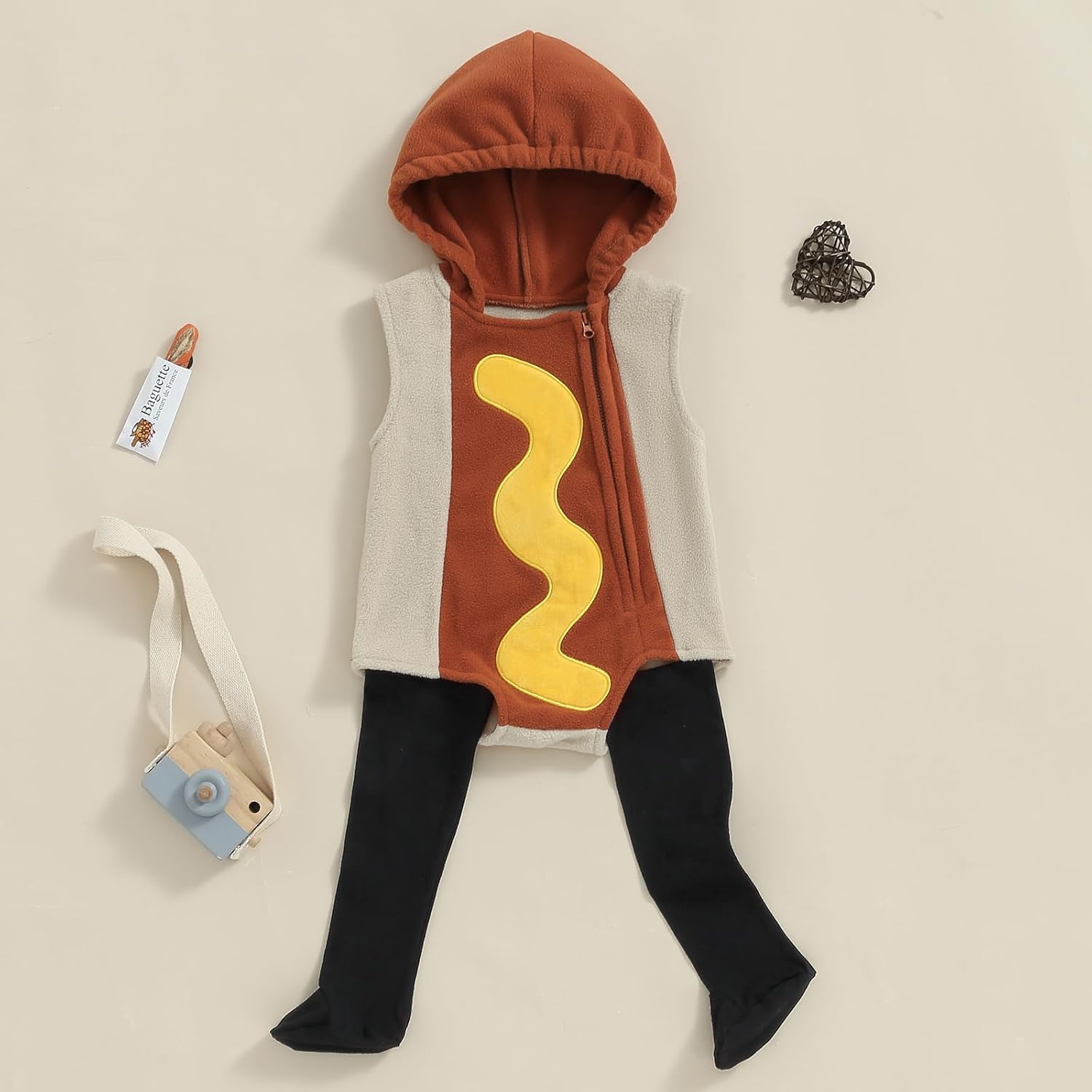 Madjtlqy Halloween Baby Costume Toddler Romper Set